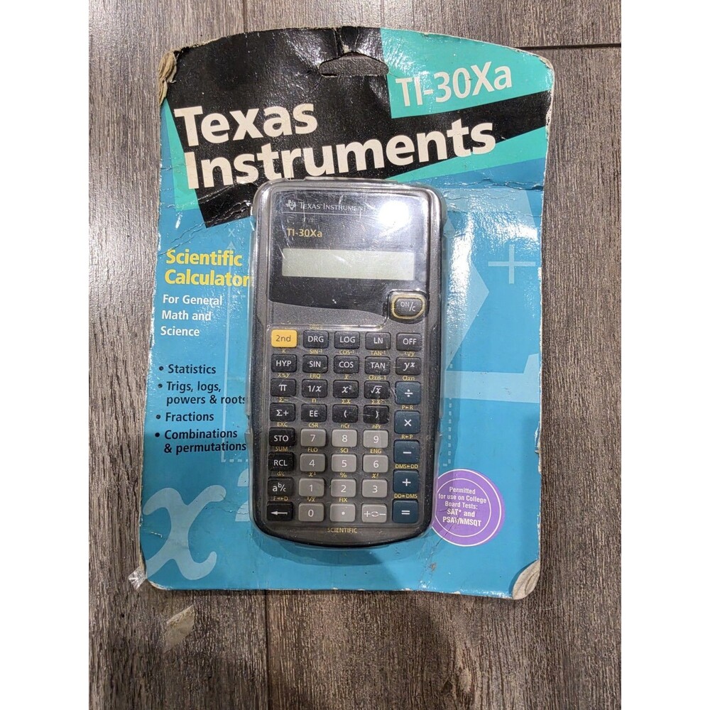 Texas Instruments TI-30Xa 10-Digit Scientific Calculator Battery Powered NEW